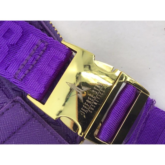 Jeffree Star PURPLE Crossbody or Belts Bag New size 10X7 - Picture 5 of 13